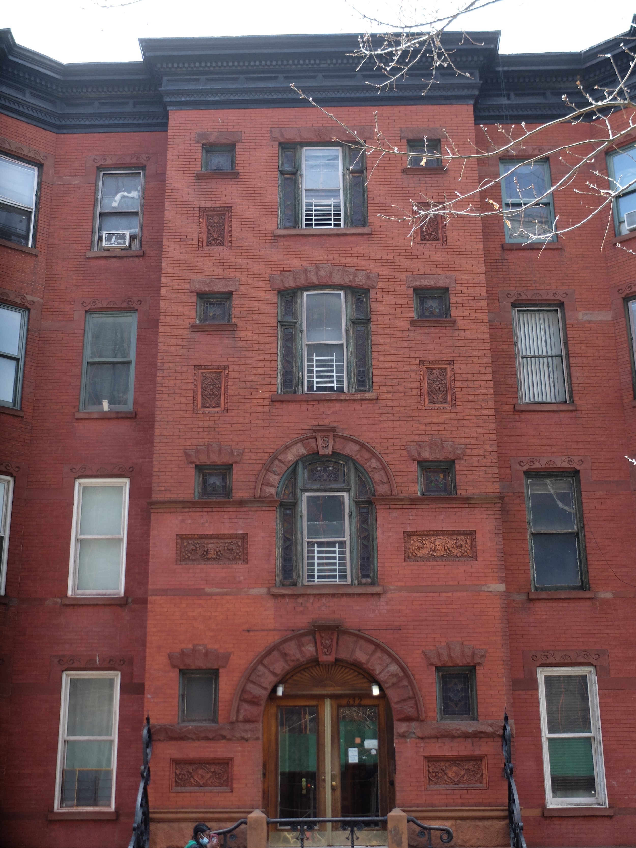 This architect was all over Brooklyn.  We could pick out  his buildings from their brickwork.