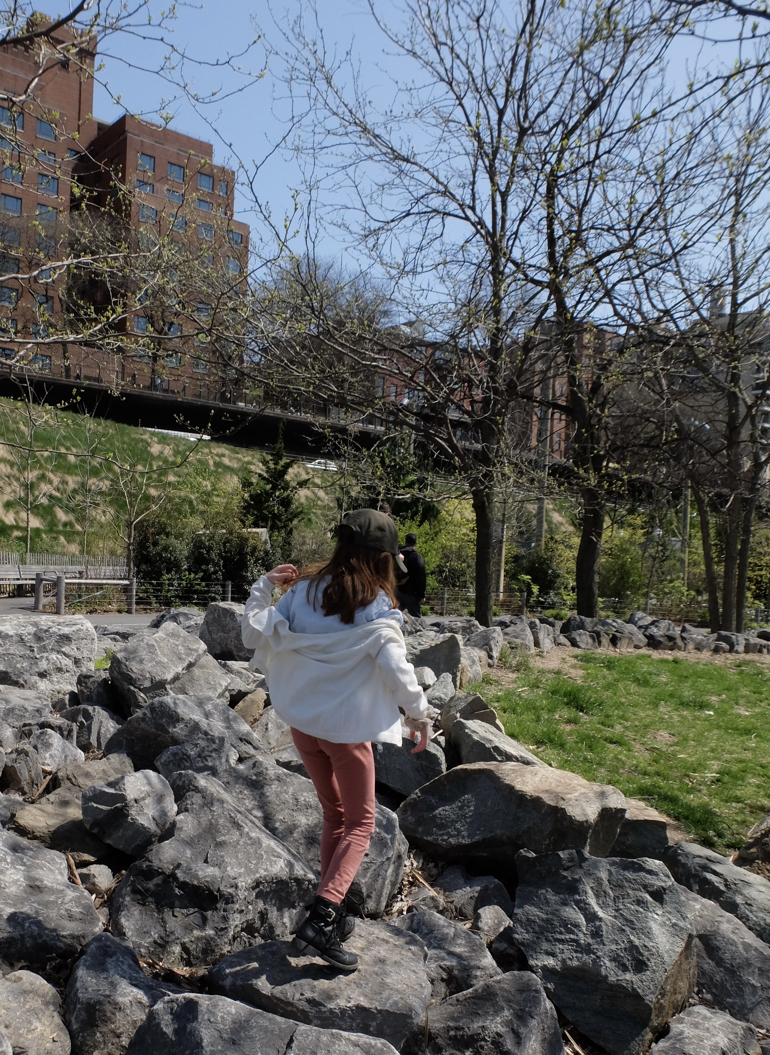 Below it the area has been revitalized for recreation.