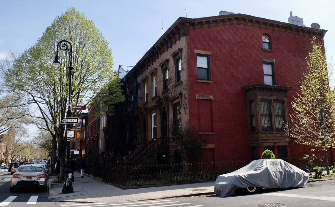  Lifelong corner home of Eubie Blake.  Blake American pianist, lyricist, and composer of ragtime, jazz, and popular music e.g.  I’m Just Wild About Harry…   In his 90’s, I heard him give a thank you performance at NYU Medical Center, when I was on st