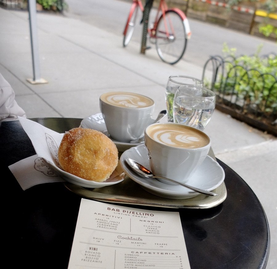  Who needs to go to Paris when you can get coffee service like this in Greenwich Village?  See photo of Café de Flore coffee service in my April 8th. ‘22 blog, “ Cawfee (coffee) and... ” 