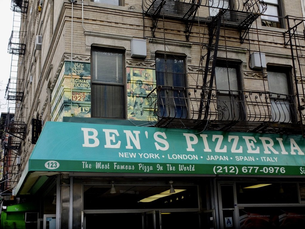 Look above "Ben's."