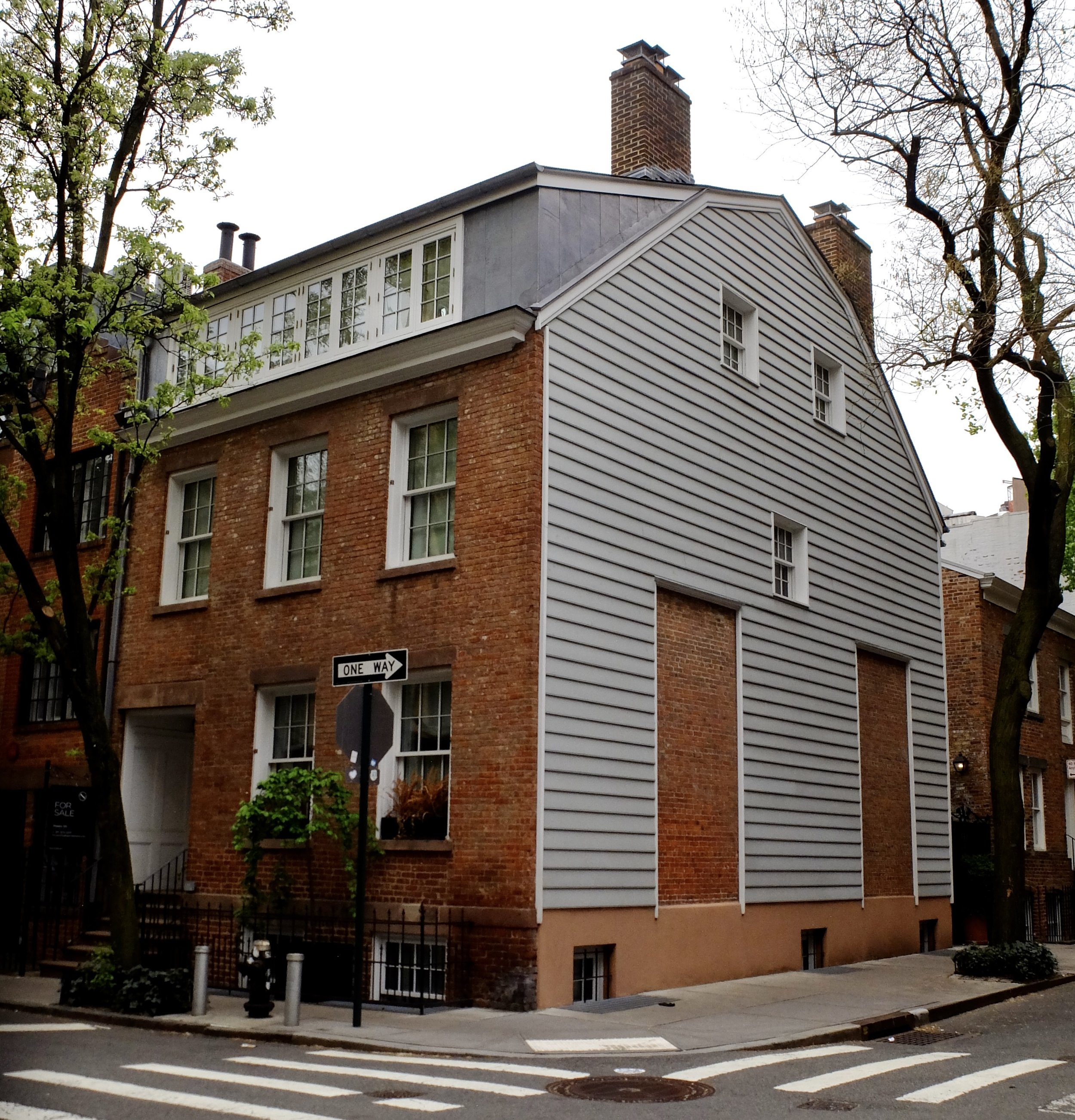 One of the older houses in The Village.