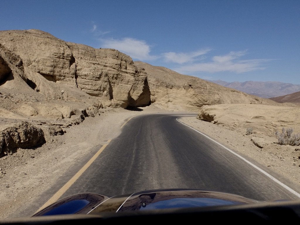 CA Hwy 190 A.K.A. Bad Water Road - Death Valley.