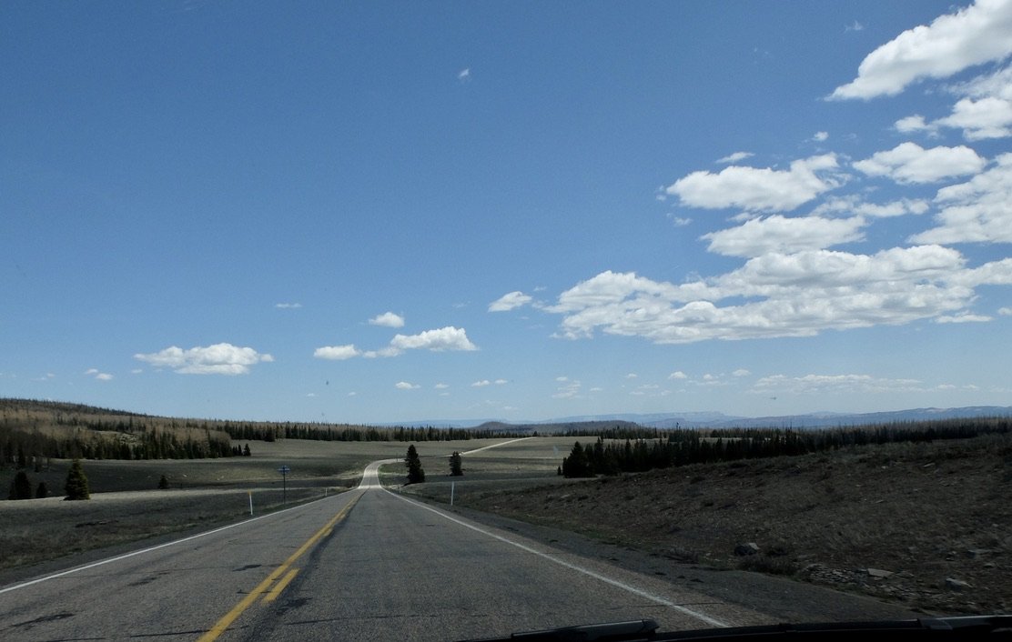 On the road from Springdale to Bryce Canyon Nat'l Park &amp; Tropic, UT - DIXIE Nat'l Forest