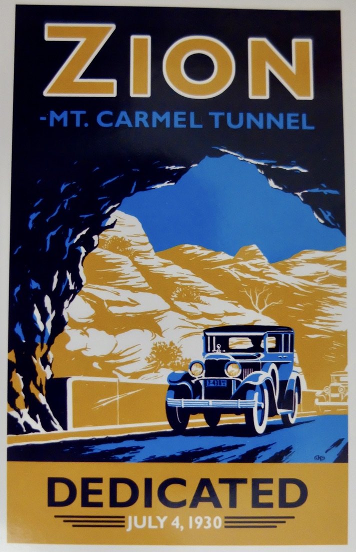  The ‘20s-era engineers were very clever but didn’t anticipate 12-foot-tall RVs &amp; huge tour buses on these roads.  These huge vehicles road down the center line so we had to wait &amp; wait, on both ends of the tunnel, until it was our turn. 