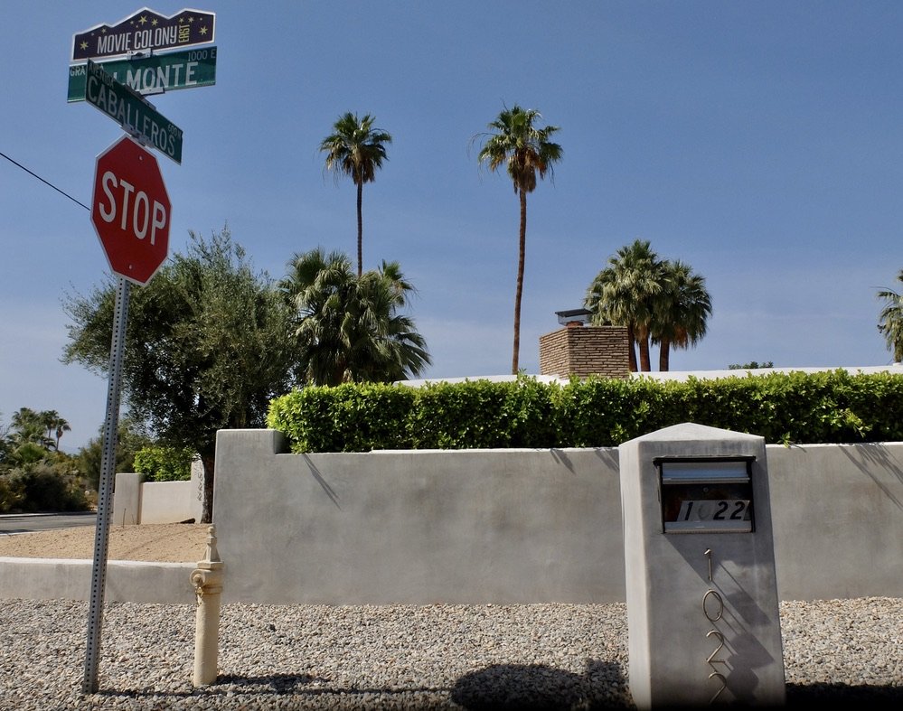We did find Frank Sinatra's home in the "Movie Colony" neighborhood.