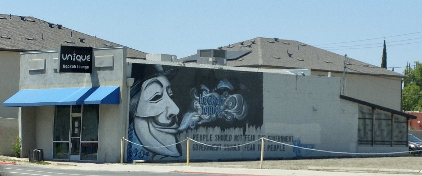 First stop had been Modesto for coffee & next Fresno for lunch. George suggested we check...