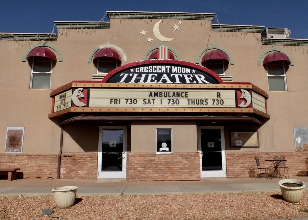  “The theater opened in May, 2003. The Crescent Moon was conceived as a "Cowboy Theater," which fits the beautiful history of the Kanab area &amp; its colorful history of western culture. The theater features musical entertainment, cowboy poetry, the