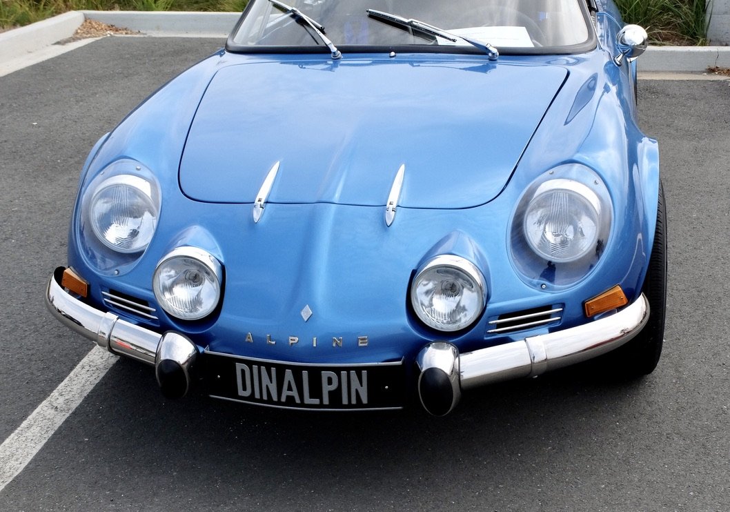 Alpine-Renault A110 Dinalpin. This auto is very rare &amp; expensive in the U.S.A.