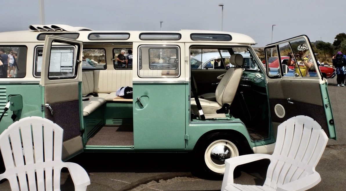 "The Kindred VW Bus is from 1954 to 1967 vehicles (converted from non 21 window vehicles)."