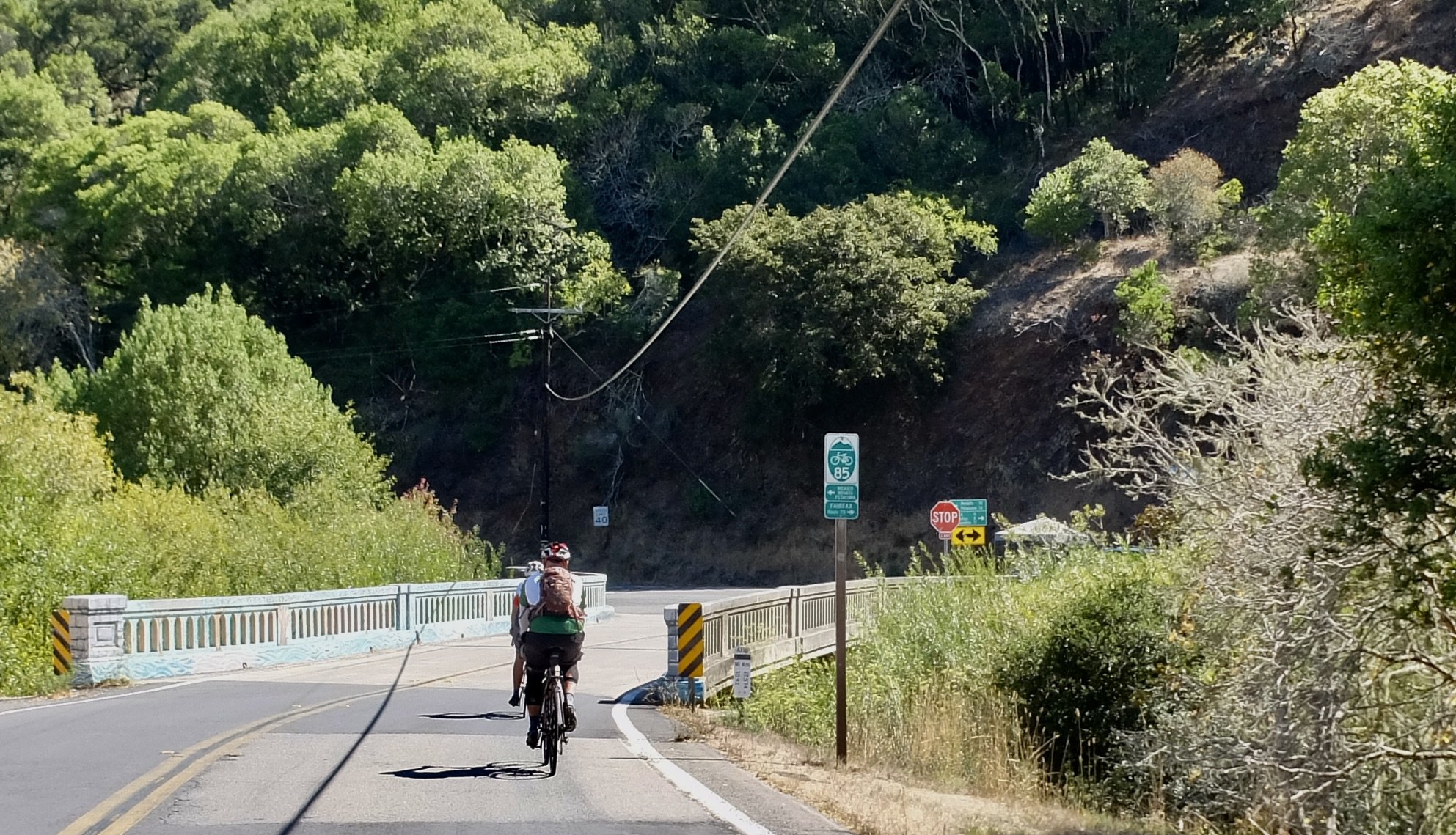 Nicasio Creek Bridge c. 1937.