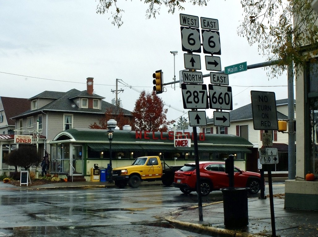 Downtown Wellsboro.