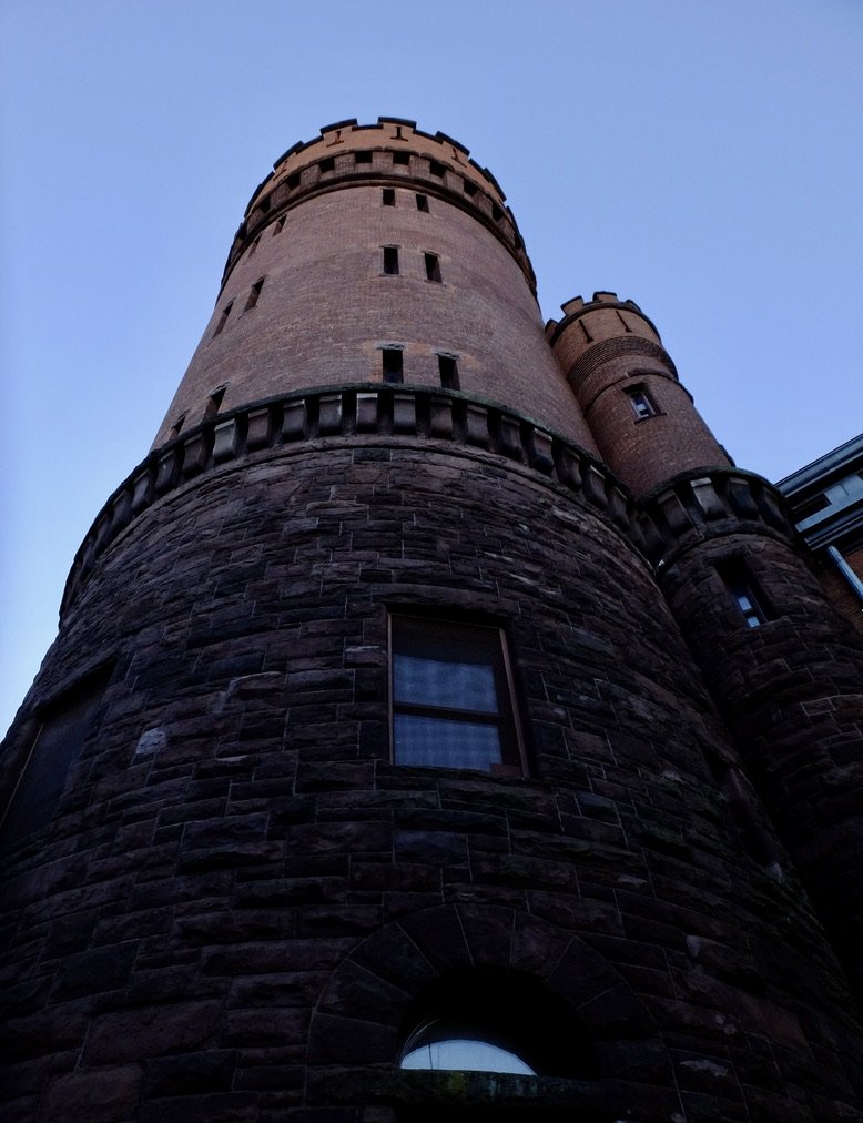 The c. 1891 23rd Regiment Armory a.k.a. Bedford Atlantic Armory, now a men's shelter.