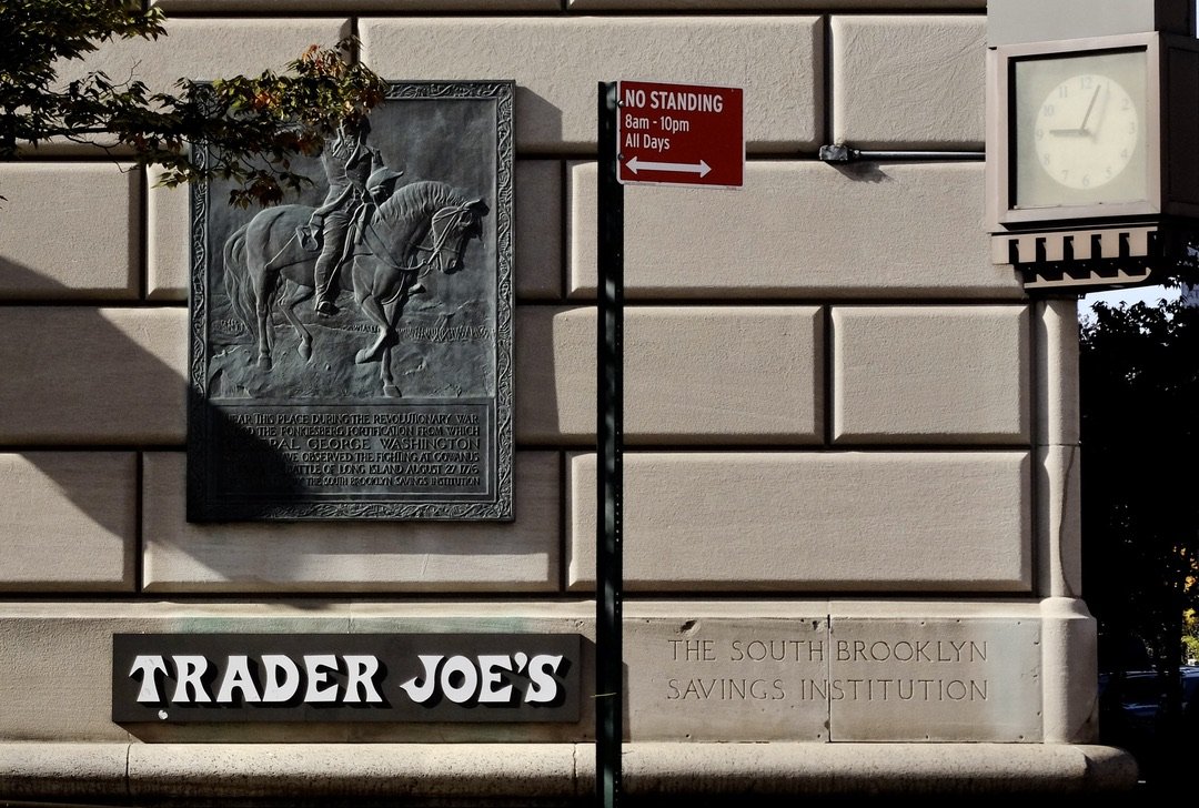 George Washington observed a Revolutionary War battle from this vantage point &amp; we once waited a long time in line in the Trader Joe's.  Shelsky's is across the street.