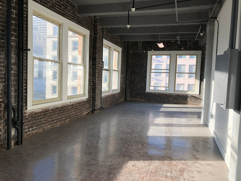 Ready for a new tenant in the Grace Building 166 Geary Street.