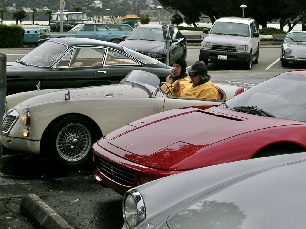 Sausalito Biscotti and Cars Classic Car Event.