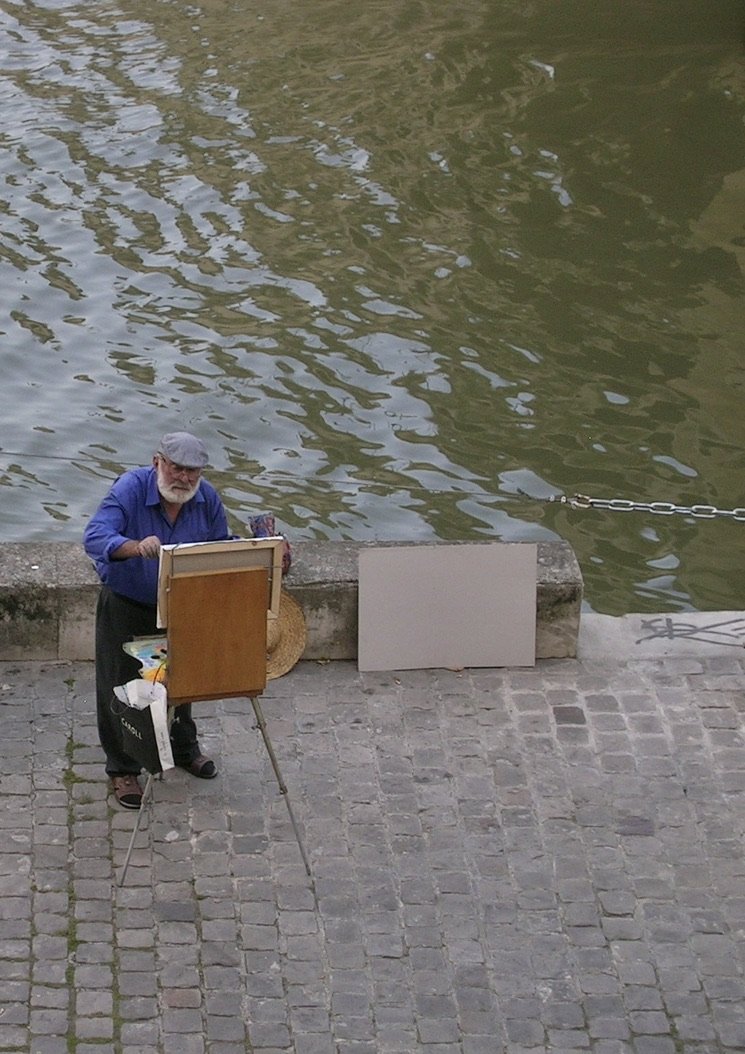 Along the Seine, Paris, France.