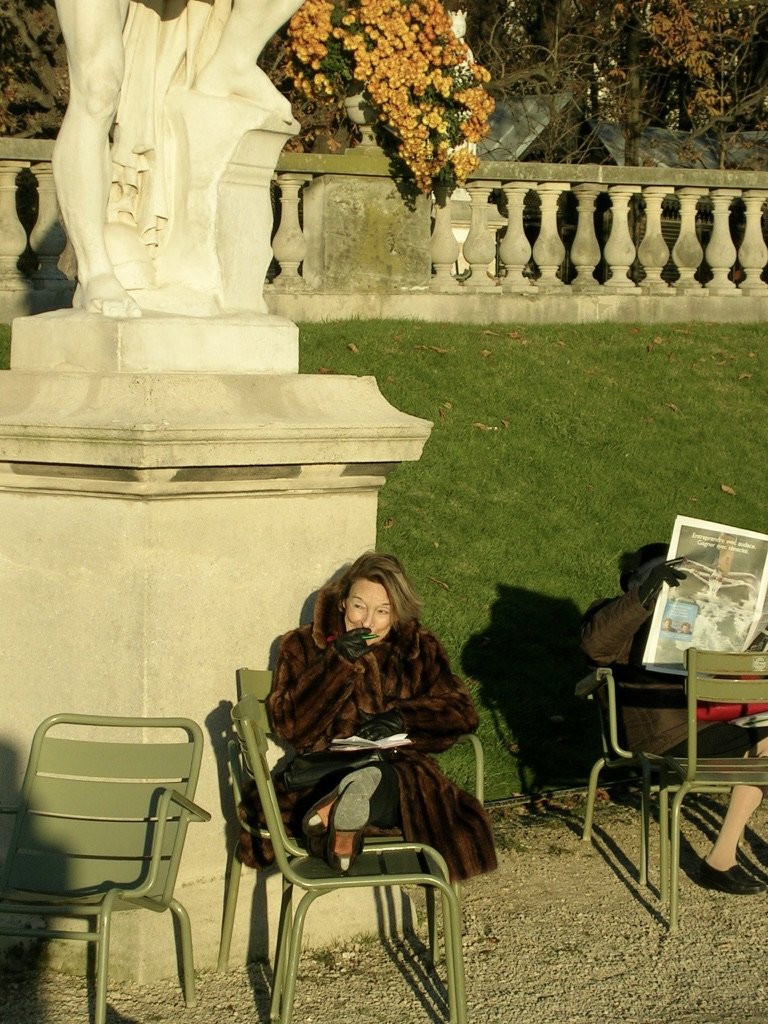  I had time to compose.   Luxembourg Gardens, Paris, France. 