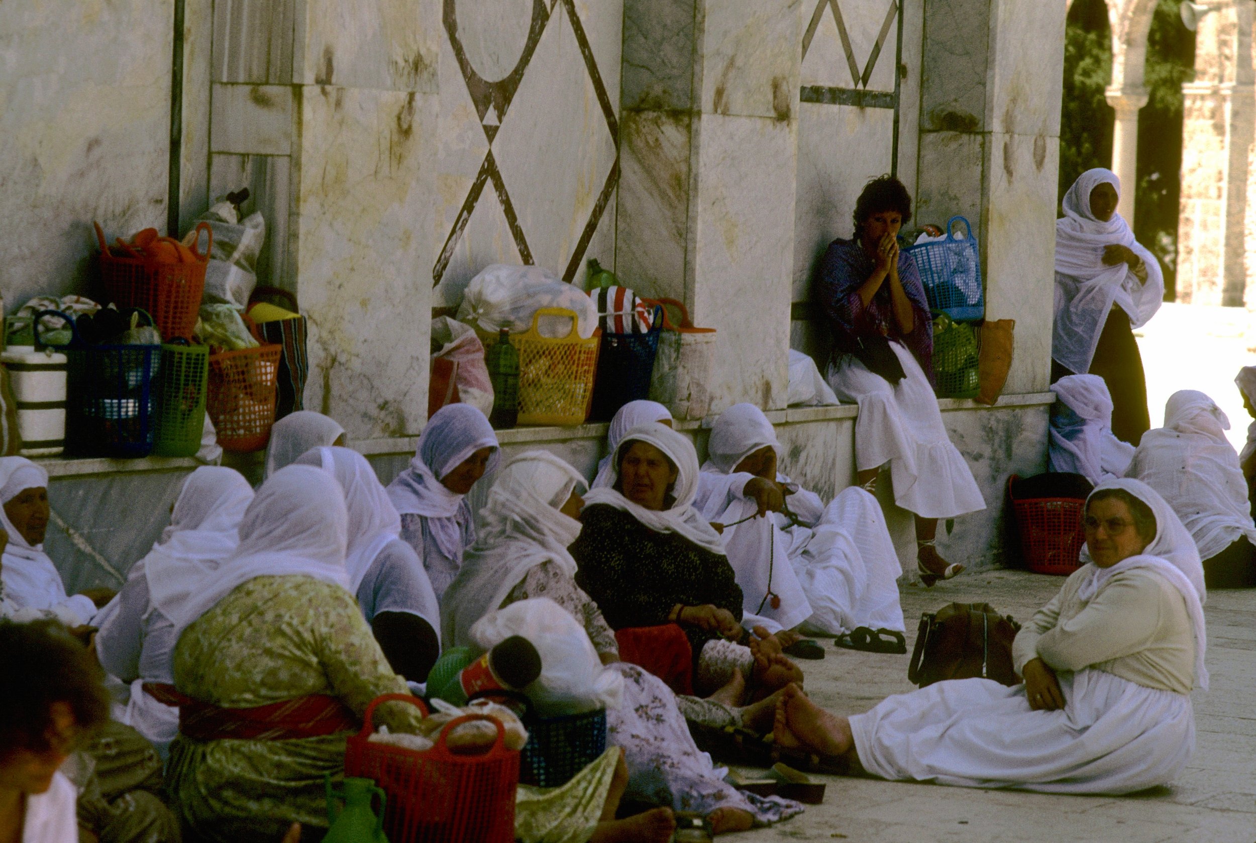  From a scanned slide.   1983?   Israel. 