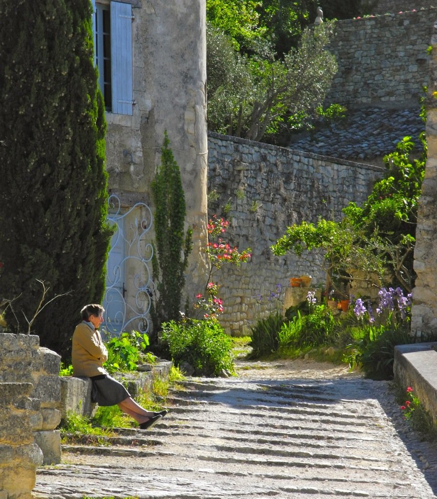 Vieux Village d'Oppede, France.