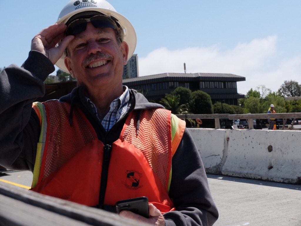  Larkspur, CA -   Former supervisor (deceased) - Bon Air Bridge Replacement Project  - Gary was so excited as he was to retire soon.  Unfortunately he passed away just before the completion of the project. 