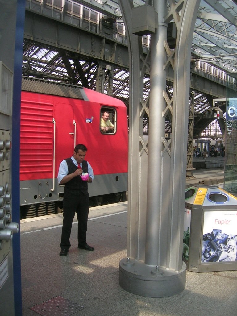 Trier Hauptbahnhof, Germany.