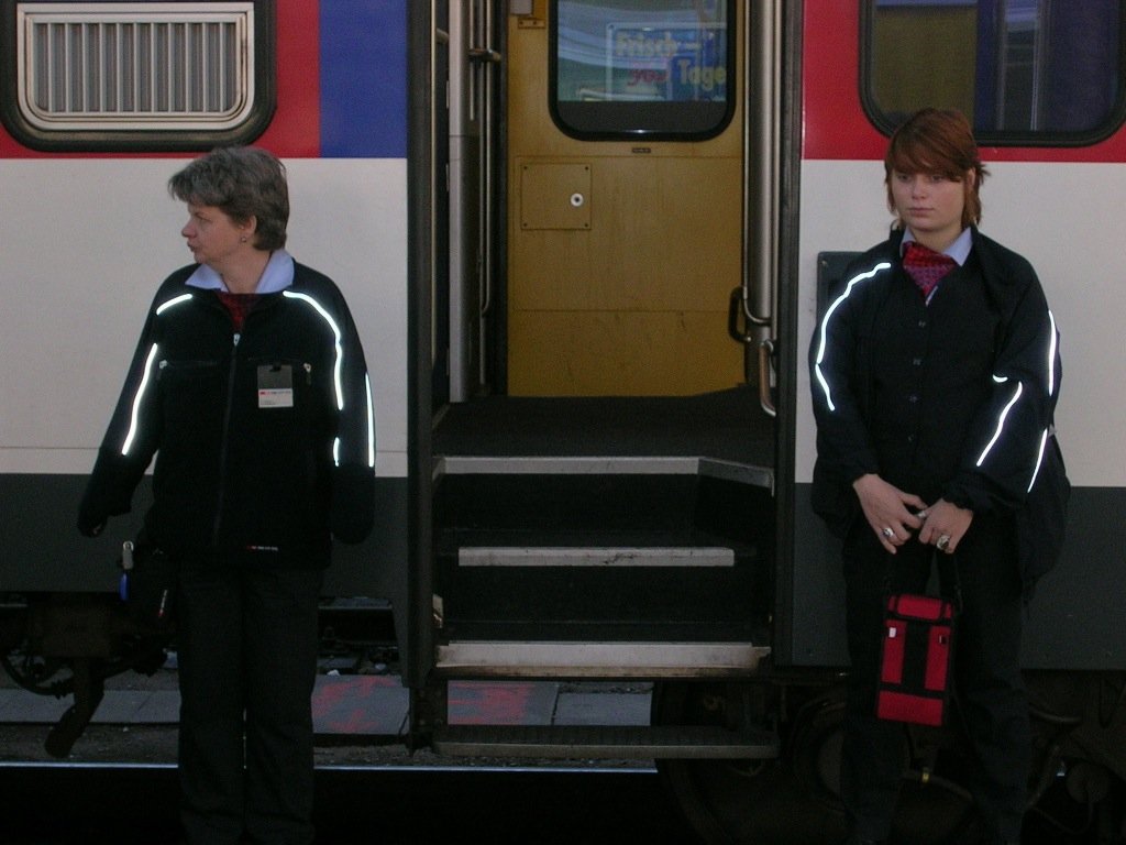  Wolfsburg, Germany.  Boarding the train to Lucerne, Switzerland. 