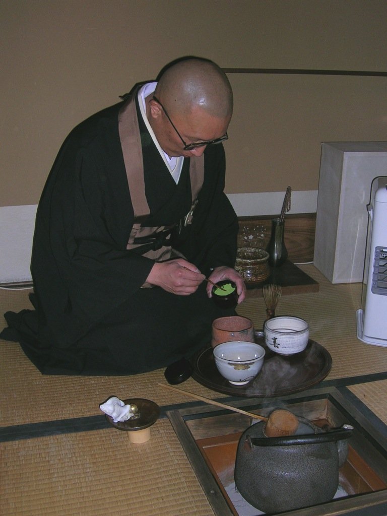  Kyoto, Japan.  Tea ceremony. 