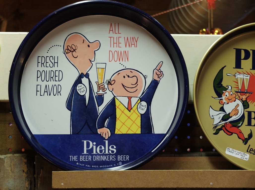  And of course beer is an art form.  These characters were created in 1953 for a TV ad campaign... Bob Elliot and Ray Goulding provided the voices.  The commercial appeared on the evening news in NYC.  Who cared about the news? I stayed up to hear Bo