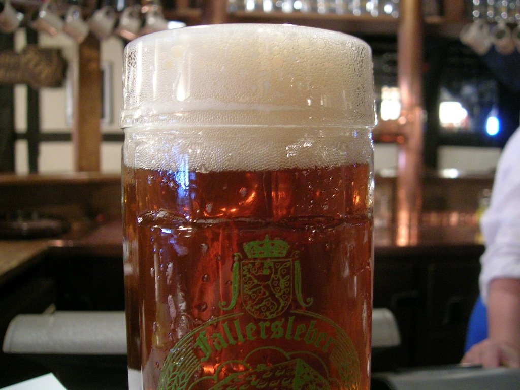  Wolfsburg, Germany.  Altes Brauhaus zu Fallersleben.  Brauerei seit 1765!  I asked to buy the mug.  The bar tender wouldn’t hear of it &amp; she gave it to me.  It’s one of my favorite mugs.   