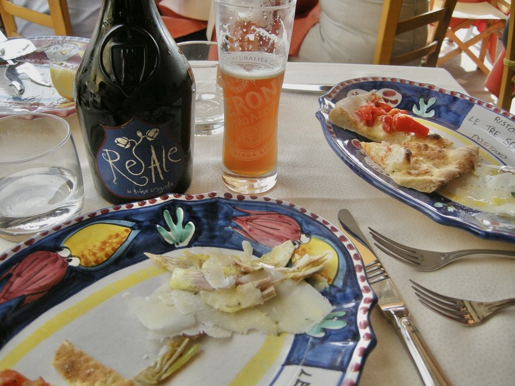  Positano, Italy.  Yes, there are some excellent brews in Italy. 