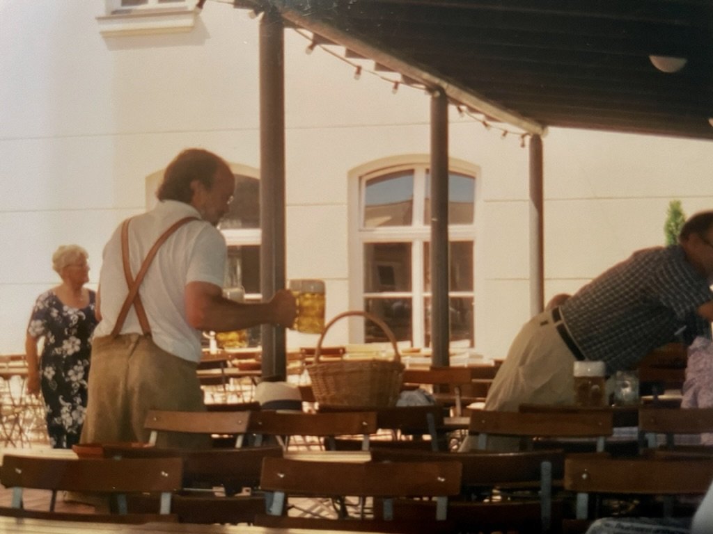  Kloster Andechs, Germany.  11:00 AM, when the brewery restaurant opened.   