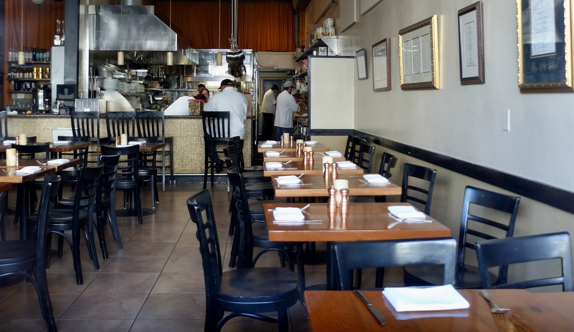    Via del Corso - restaurant.  We’ve had some delicious meals here before Berkeley Rep performances. 