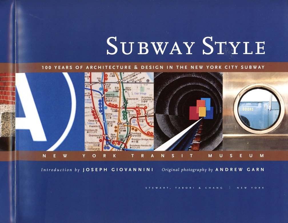  ...this book.  Who could resist with chapters on stations &amp; structures, station ceramic designs, metal works &amp; lighting, station furnishings, fare collection, signage &amp; graphics, route &amp; system maps, advertising &amp; rolling stock:c