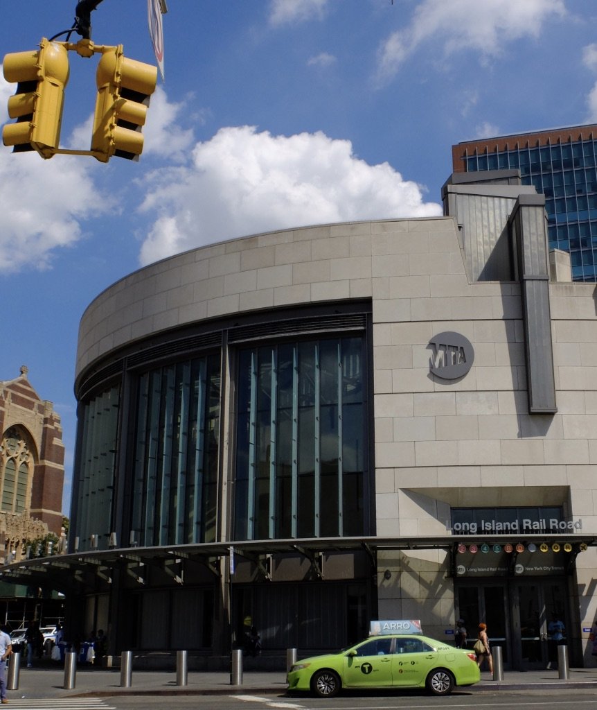  Downtown Brooklyn, NY.  In 1976, the LIRR (Long Island Rail Road) joined the MTA (The Metropolitan Transportation Authority; North America's largest transportation network.) 