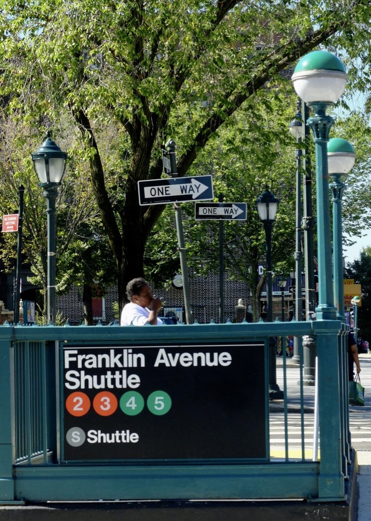 This is our "go to" subway entrance when we're visiting Prospects Hts. in Brooklyn.