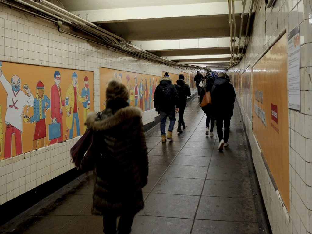 Some corridors are nicely decorated &amp; inviting.