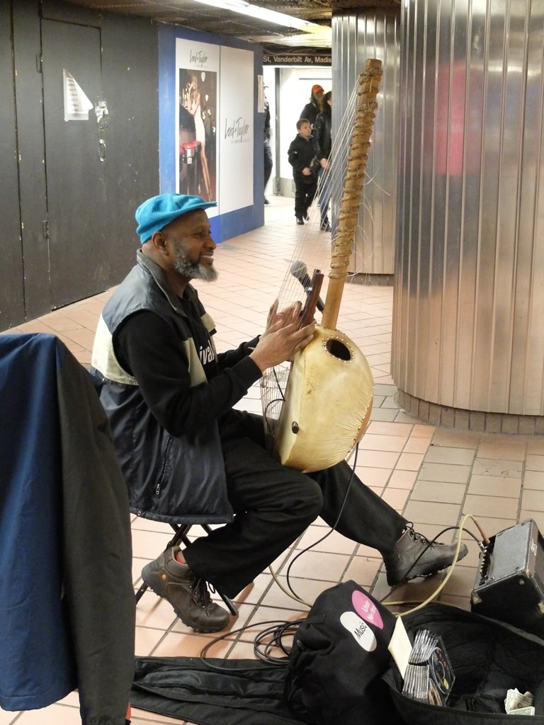 A West African kora.