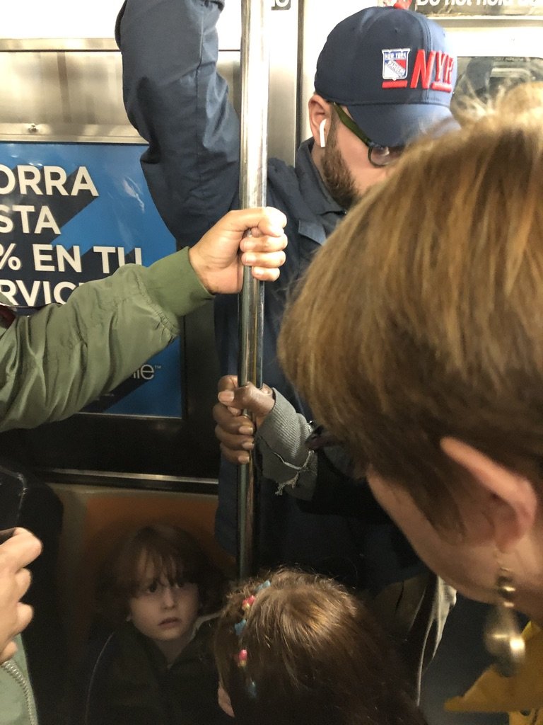  Little kids can get lost.  But, they rapidly become subway veterans. 