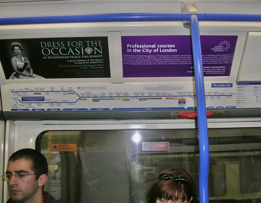 London Tube.