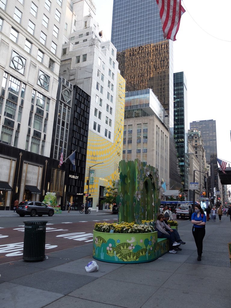  “ Fifth Avenue Bloom  Imagined by Van Cleef &amp; Arpels and artist Charlotte Gastaut will be on view from May 1st through May 31st, 2023 along Fifth Avenue from 50th to 59th Street.” 