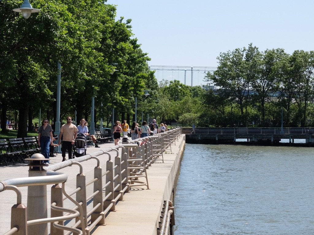 Hudson River Park.