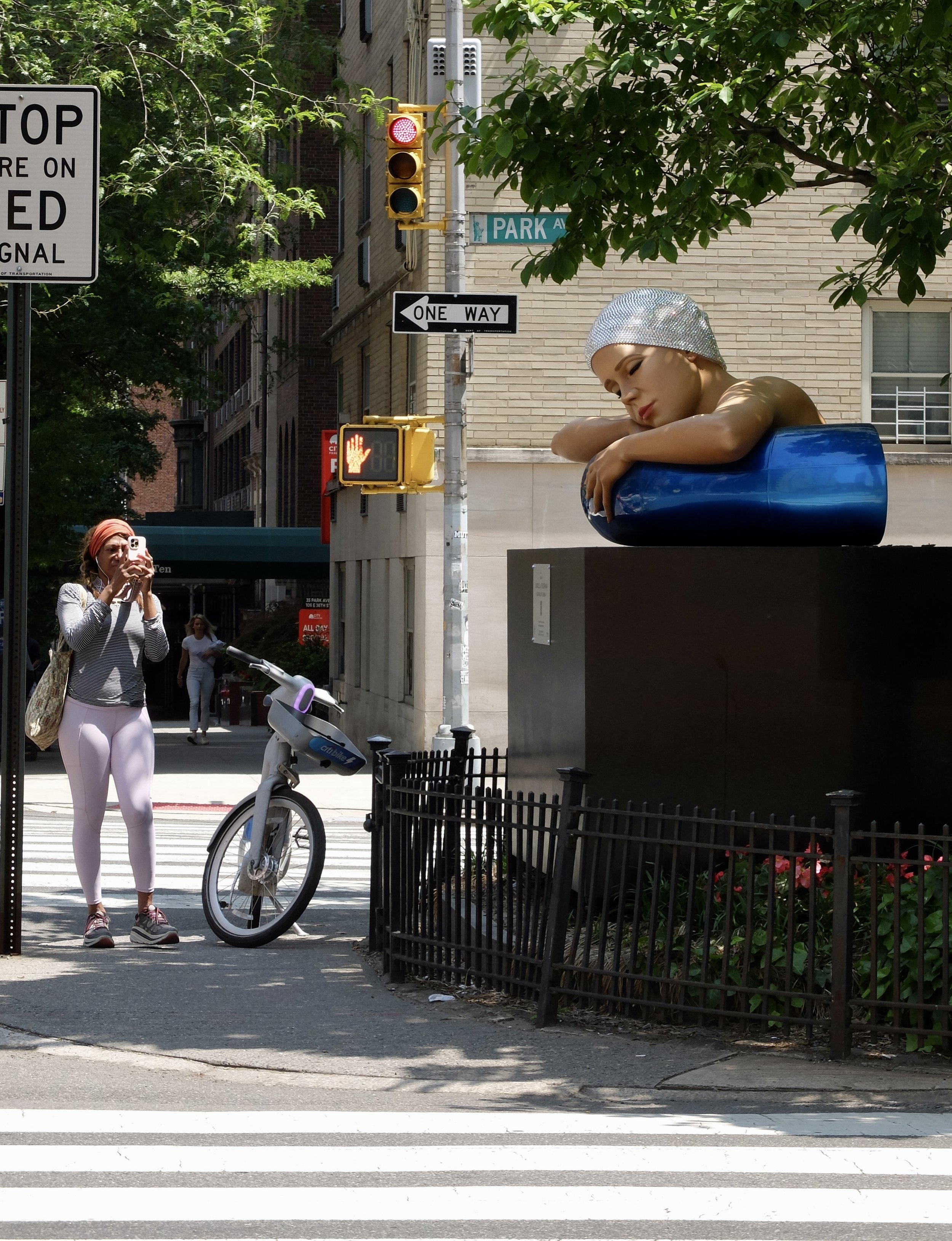    SEA IDYLLS :  Carole Feuerman    Survival of Serena   On the Park Avenue divide between&nbsp;34th St and 39th Street. 