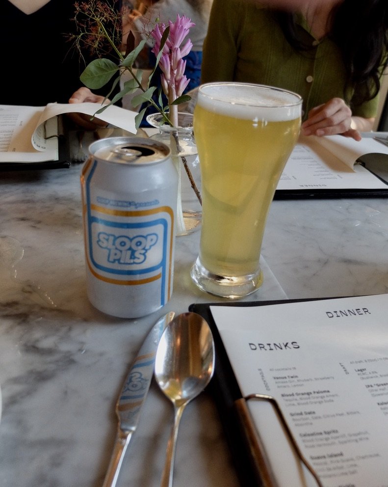  In DUMBO - Pilsner "Pils" (1202)  Sloop Brewing 5% (East  Fishkill, NY) 