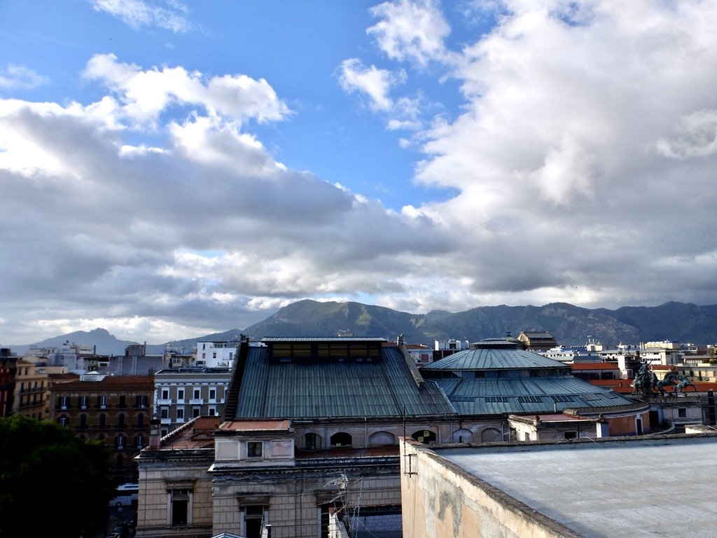  Morning view from Hotel Opera Plaza - Osservatorio Fine Restaurant &amp; Mixology Rooftop. 