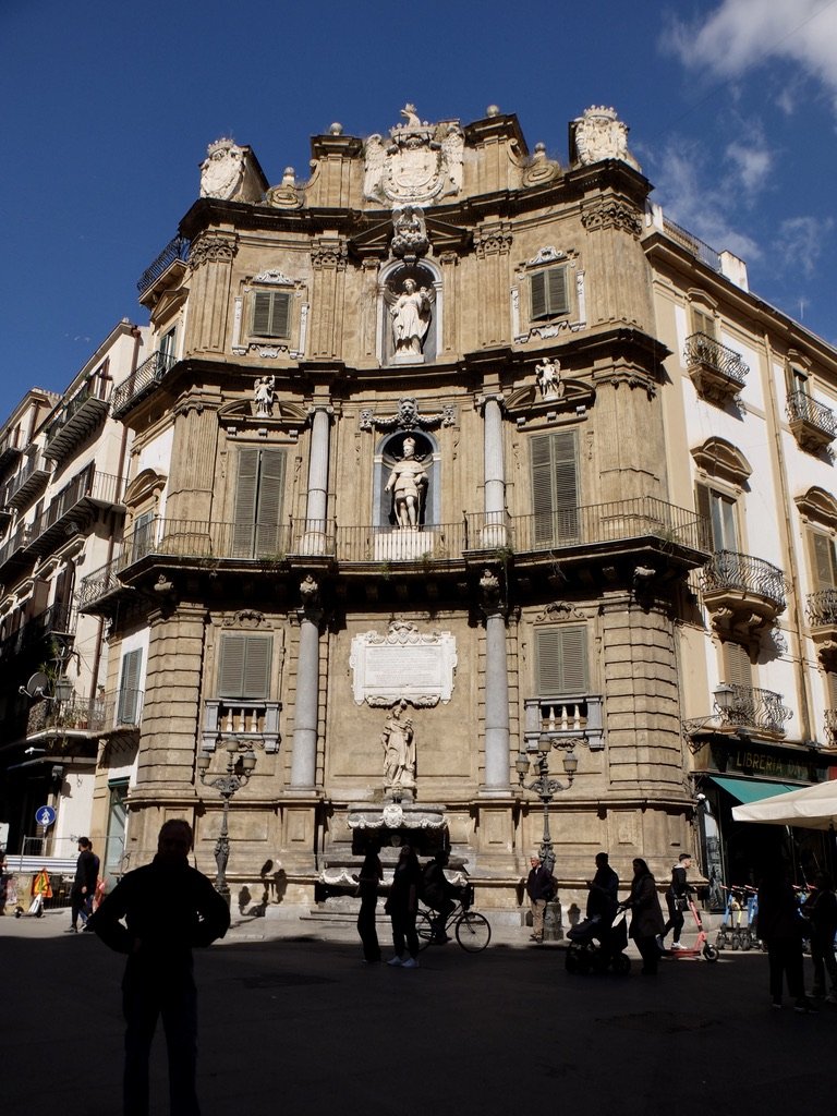  I Quattro Canti — The Four Corners of Palermo. 