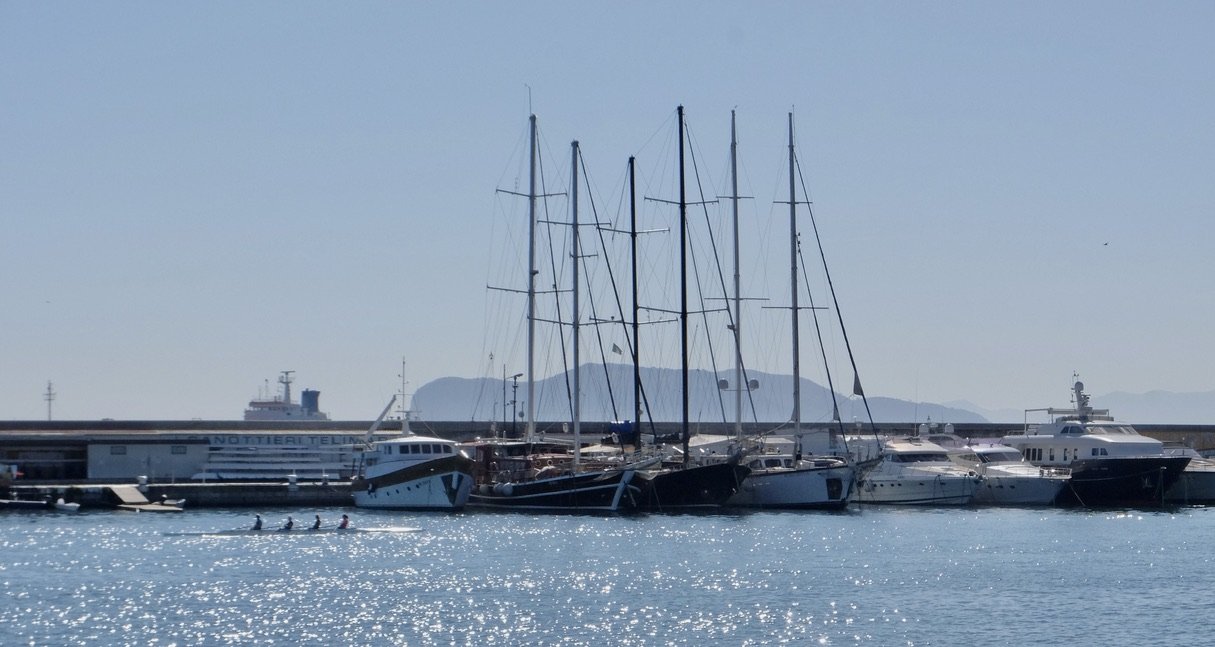 Port of Palermo.