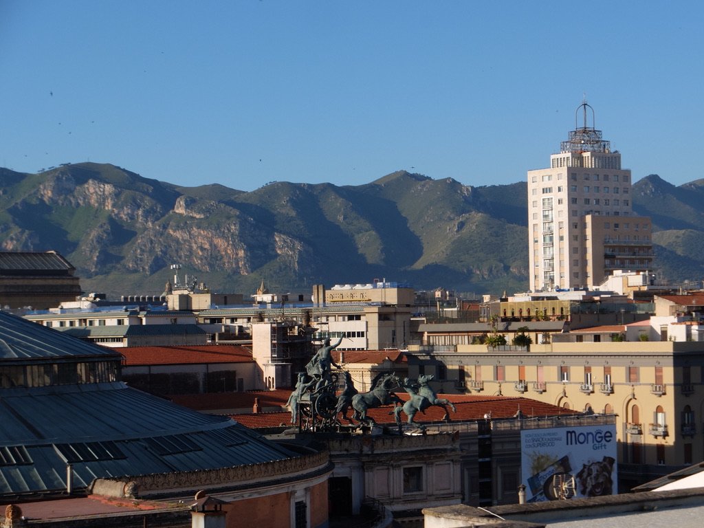  From the Osservatorio  Rooftop - Hotel Opera Plaza. 