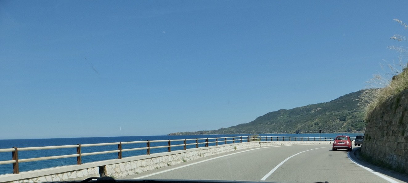 "The A20 autostrada runs for 180 km along the north coast of Sicily. Over 110 km of this is in tunnels, giving the world record for the motorway with most distance in tunnels."   