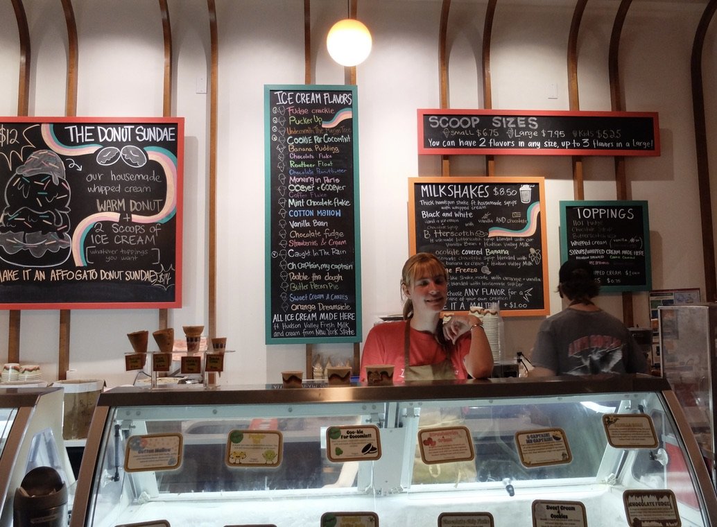 The Social Ice Cream Shop, Brooklyn.